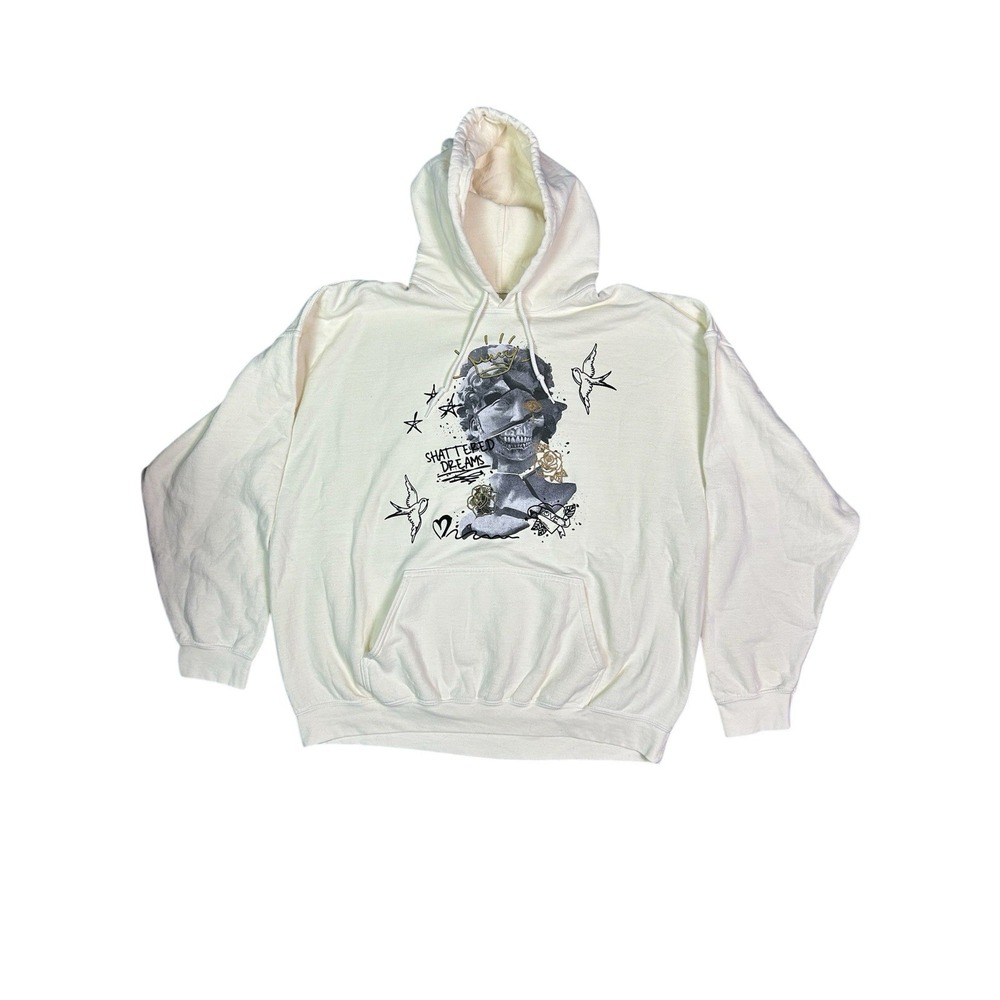 NovaMen Size XXL Graphic Print Hoodie Sweatshirt Streetwear NWOT